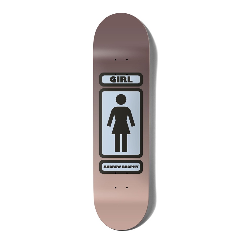 Girl Til W45D4 Andrew Brophy Skateboard Deck - 8.0"