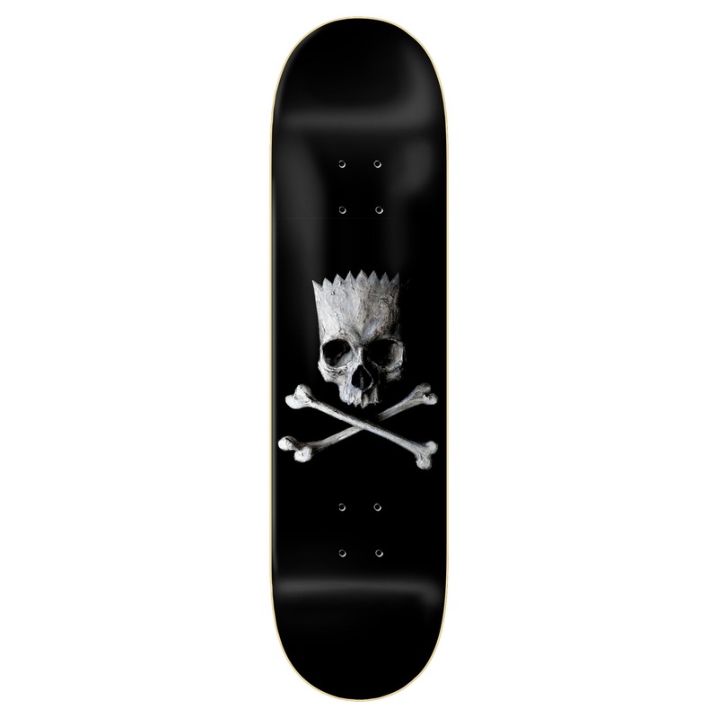 Zero Skateboard Camp Bart Skateboard Deck - 8.5"