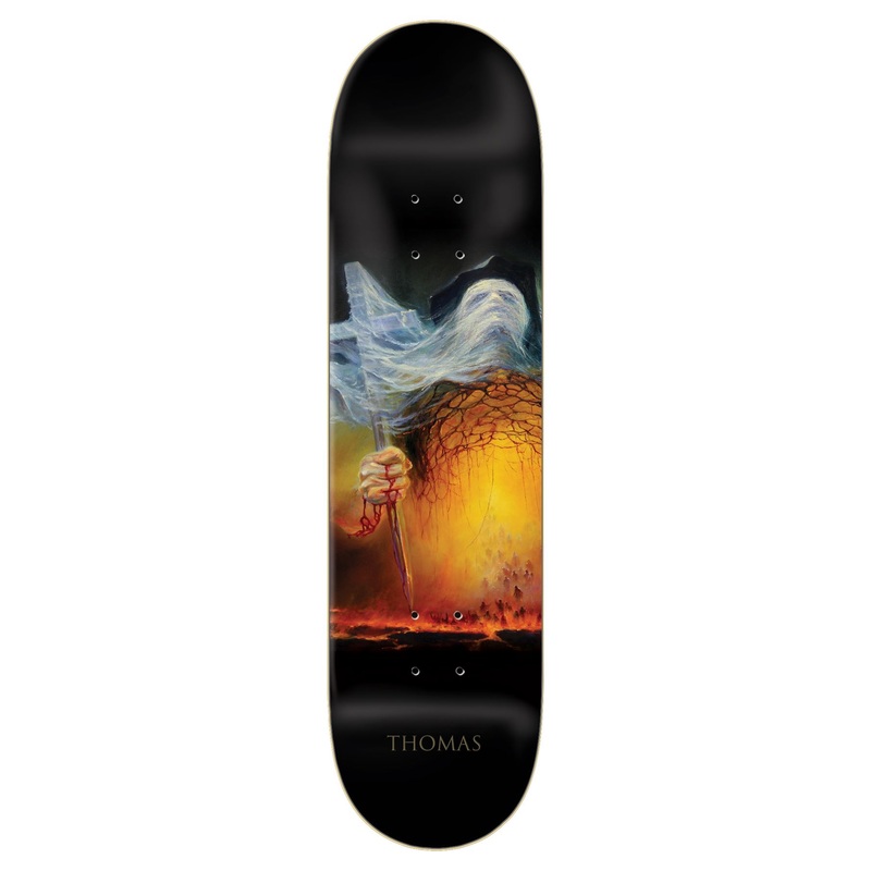 Zero Skateboard Lewandowski Katharsis Thomas Skateboard Deck - 8.5"