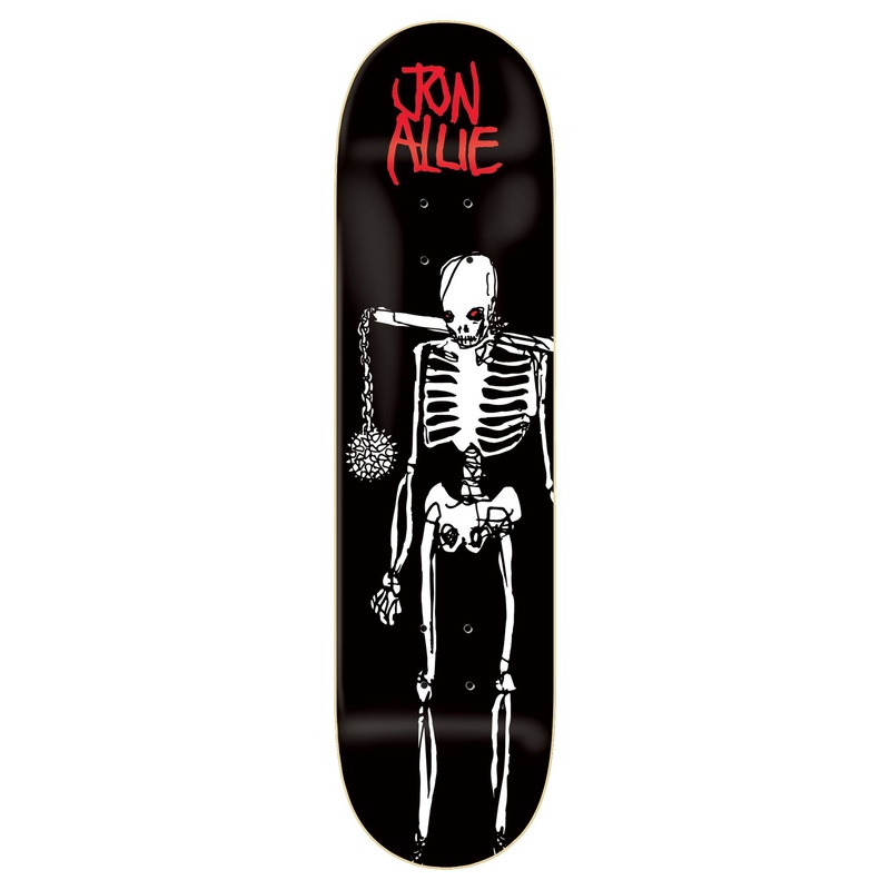 Zero Skateboard Living Dead Allie Skateboard Deck - 8.125"