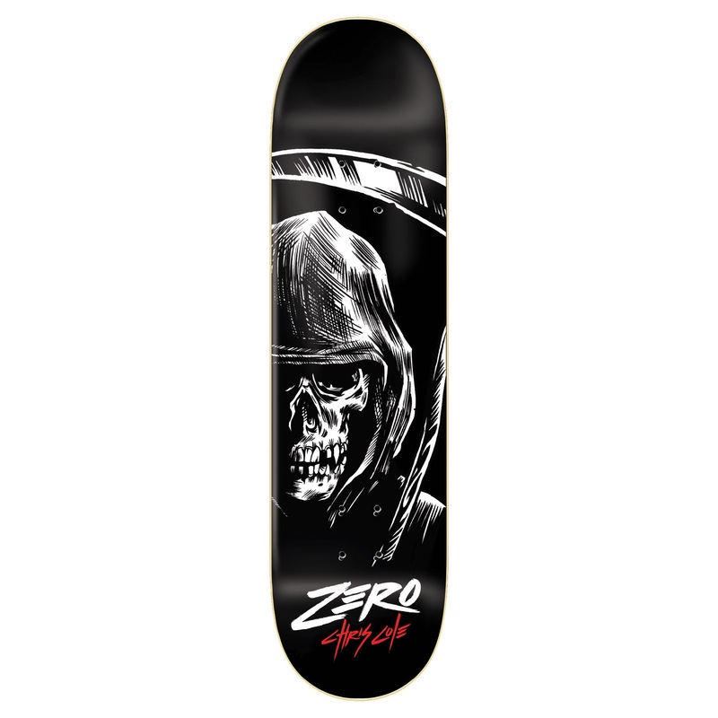 Zero Skateboard Reaper Cole Skateboard Deck - 8.5"