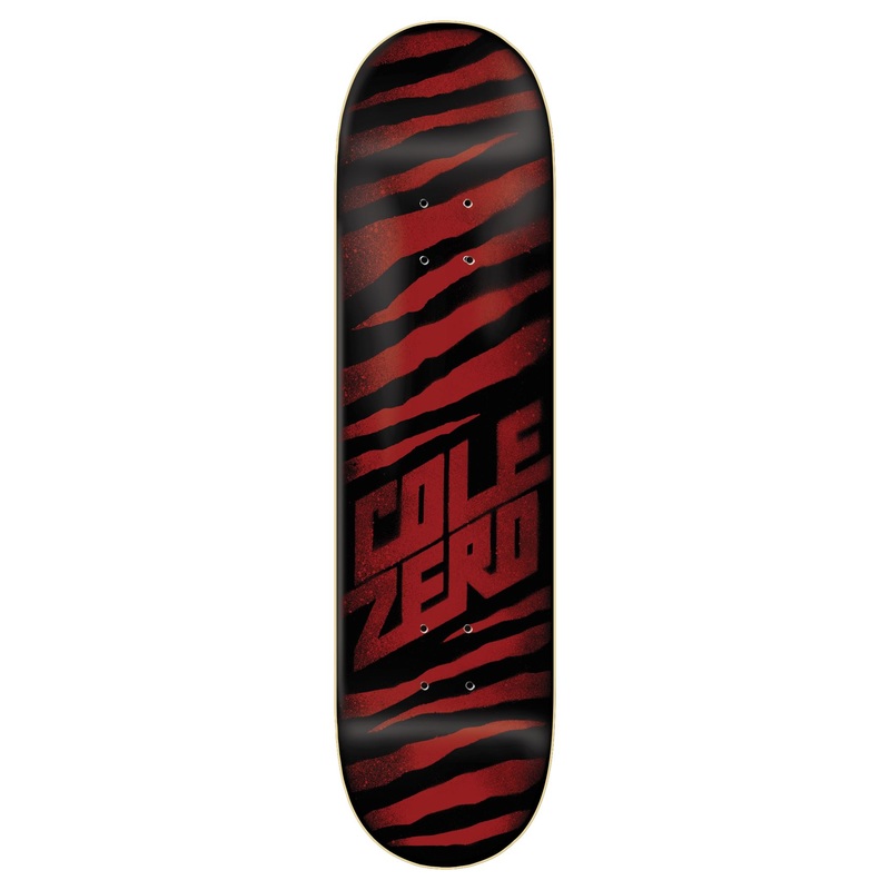 Zero Skateboard Ripper Cole Skateboard Deck - 8.25"