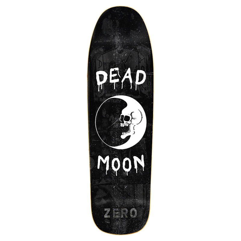 Zero x Dead Moon Skateboard Skateboard Deck - 9.5"