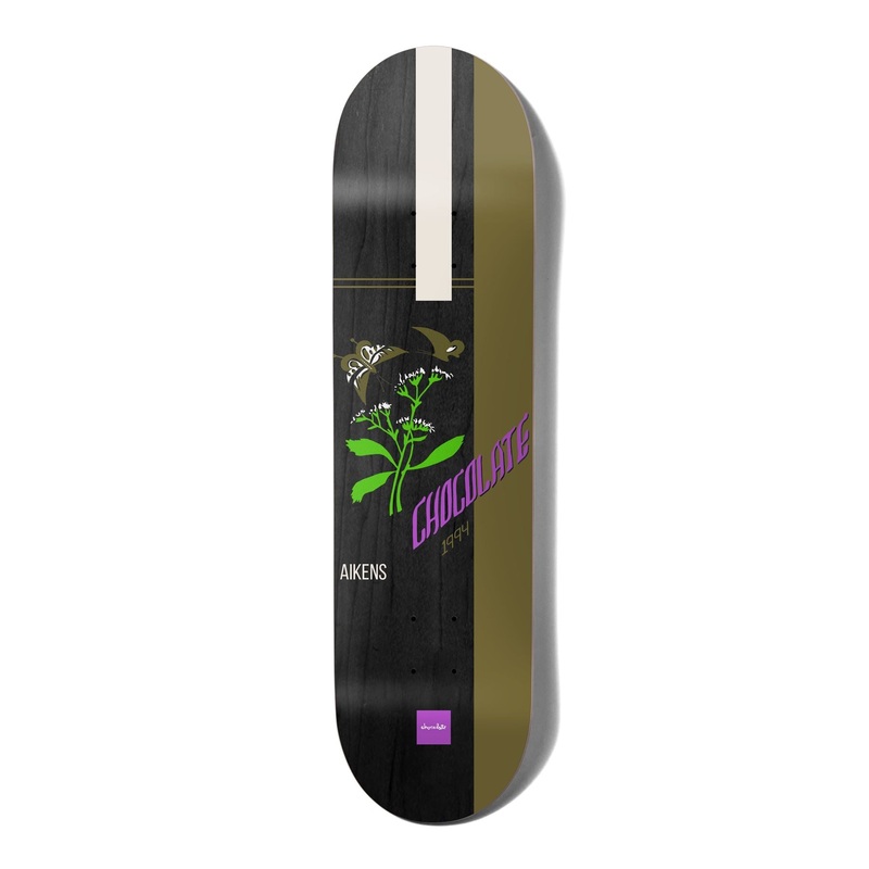Chocolate Burn One Carl Aikens Skateboard Deck - 8.5"