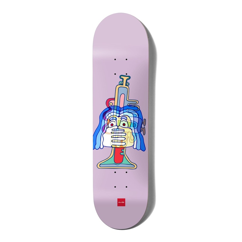 Chocolate Magic Trumpet Kenny Anderson Skateboard Deck - 8.25"