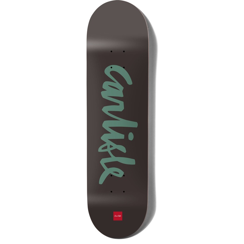Chocolate Name Chunk Carl Aikens Skateboard Deck - 8.5"