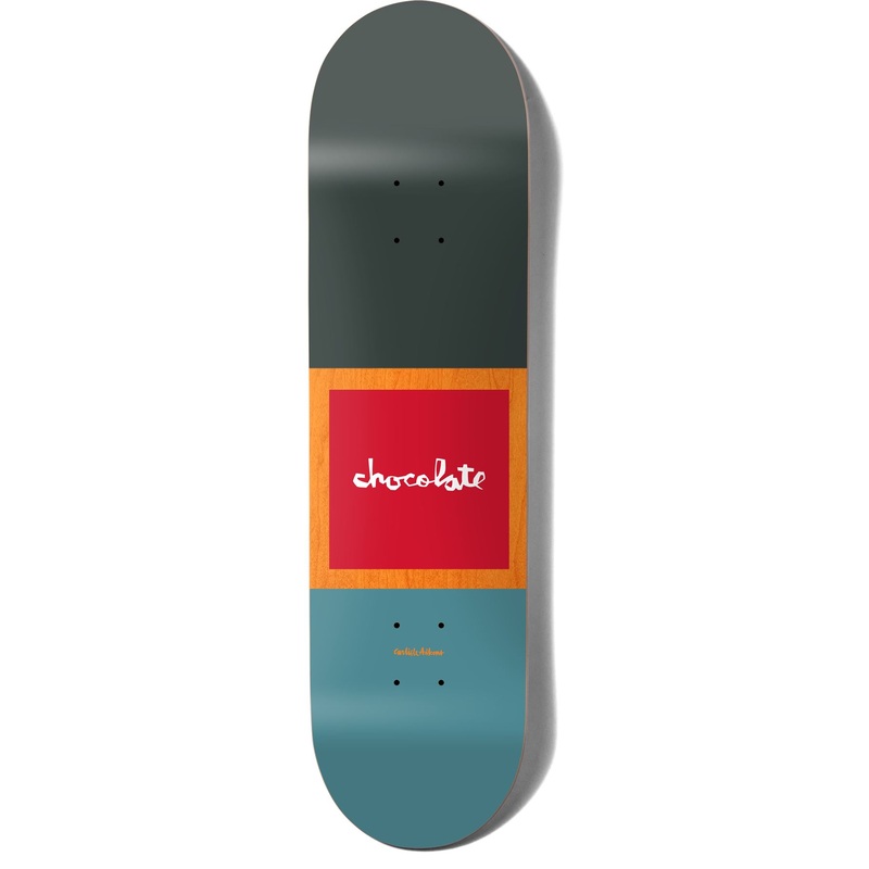 Chocolate OG Square W44D3 Carl Aikens Skateboard Deck - 8.5"