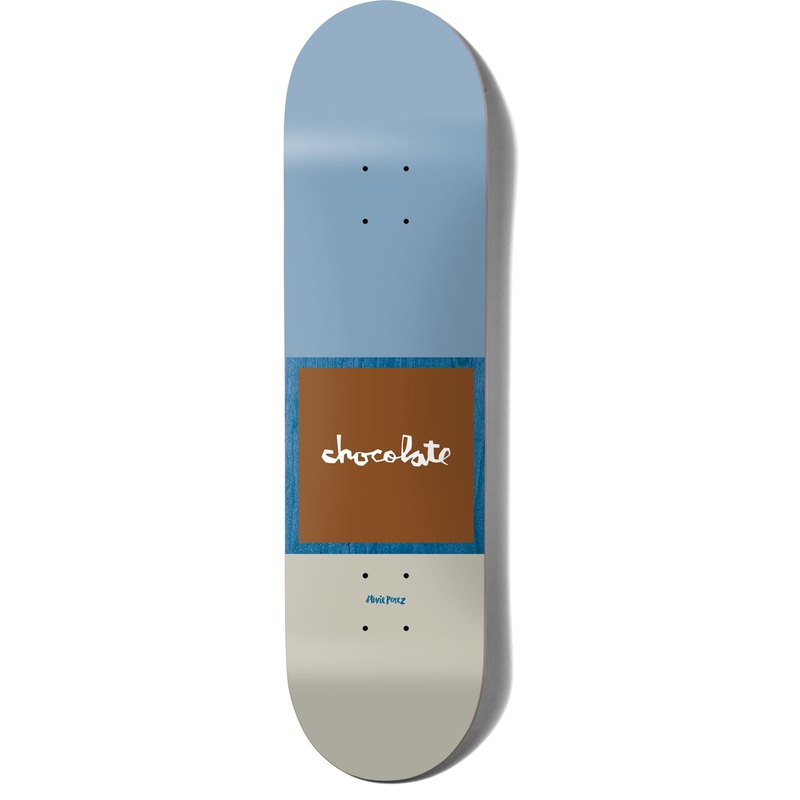 Chocolate OG Square W45D1 Stevie Perez Skateboard Deck - 8.4"
