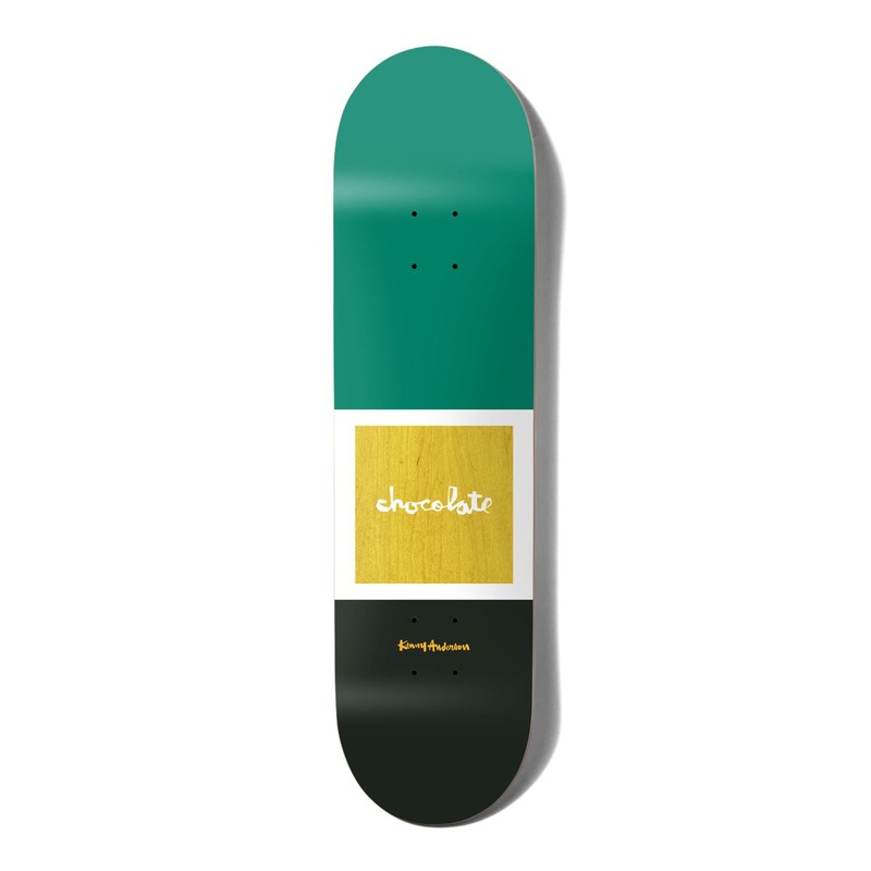 Chocolate OG Square W45D4 Kenny Anderson Skateboard Deck - 8.0"