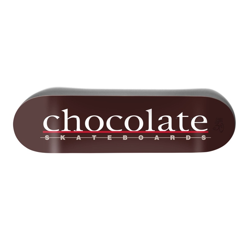 Chocolate Skateboard The Bar Logo James Capps Skateboard Deck - 8.0"