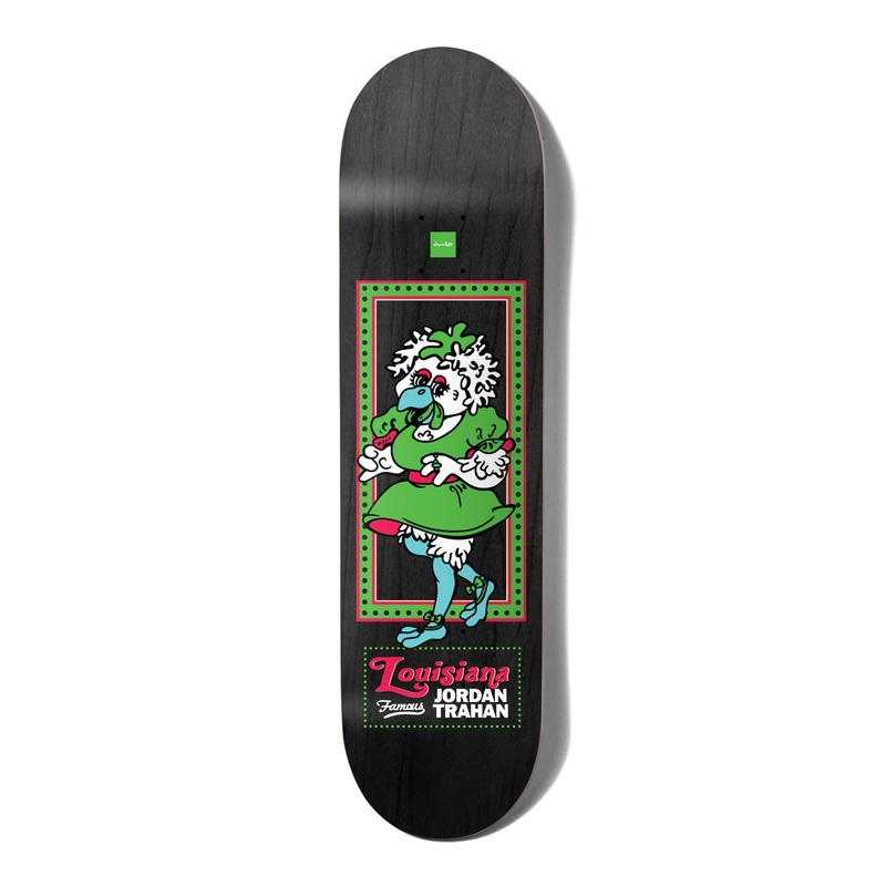 Chocolate Swap Meet Jordan Trahan Skateboard Deck - 8.5"