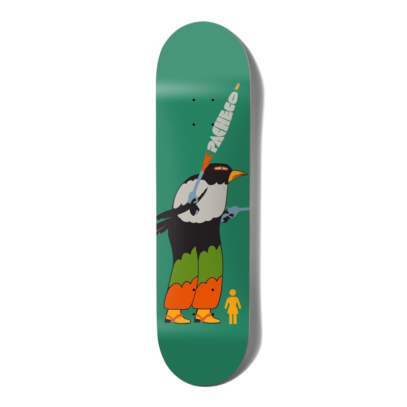 Girl Birdman Tyler Pacheco Skateboard Deck - 8.0"