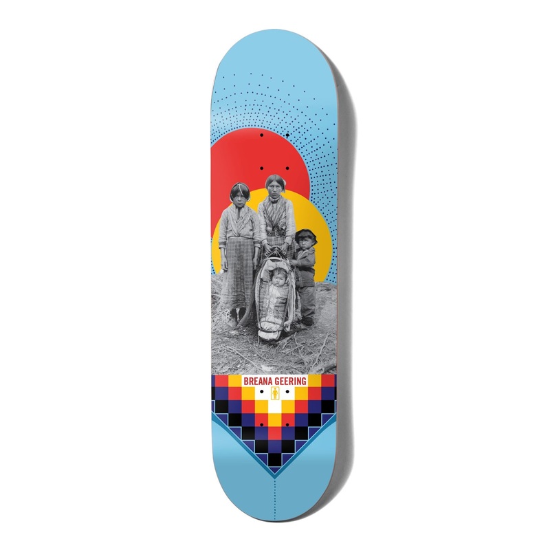 Girl Colonialism Breana Geering Skateboard Deck - 8.0"