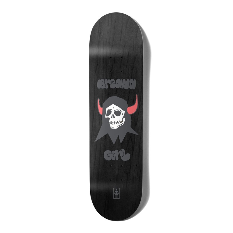 Girl Good Time Goth Breana Geering Skateboard Deck - 8.0"