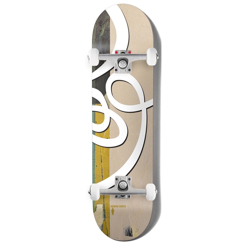 Girl Jenkins Swirls Rowan Davis x Venom Custom Complete Skateboard - 8.5"