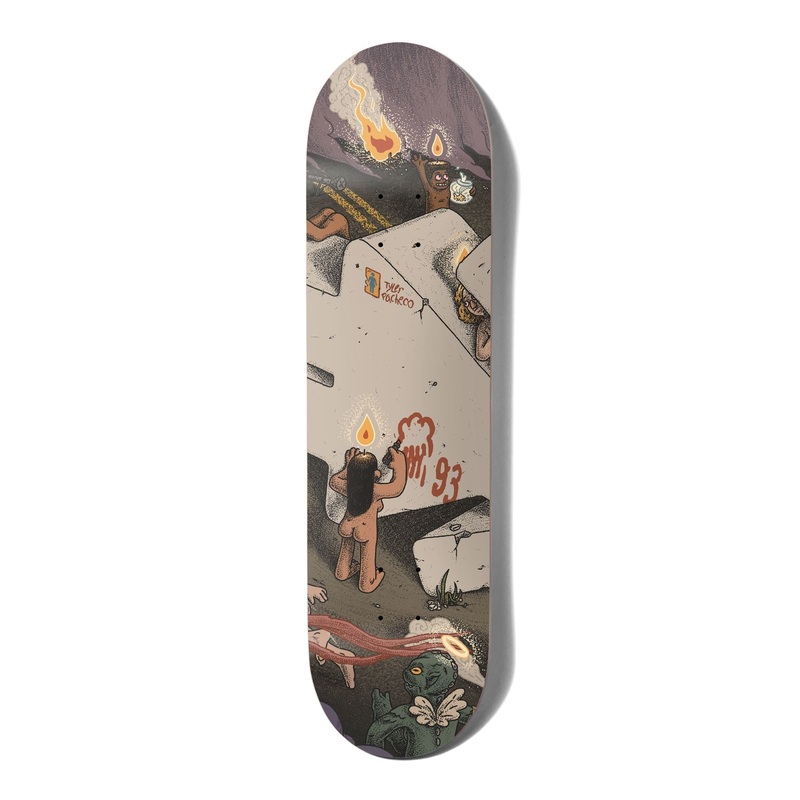 Girl Monumental Tyler Pacheco Skateboard Deck - 8.5"