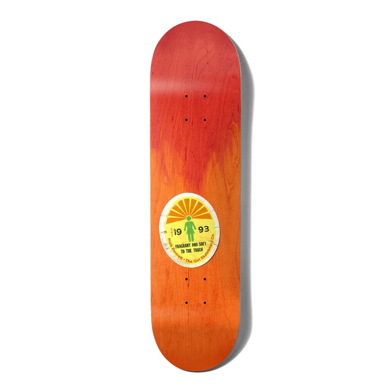 Girl Ripened Niels Bennett Skateboard Deck - 8.25"