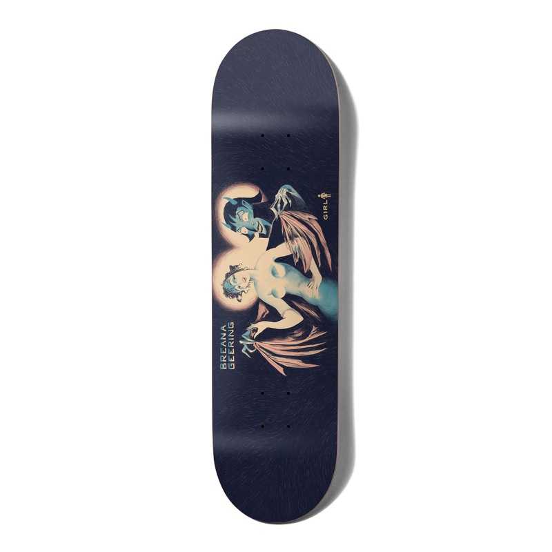 Girl Seductress Breana Geering Skateboard Deck - 8.5"