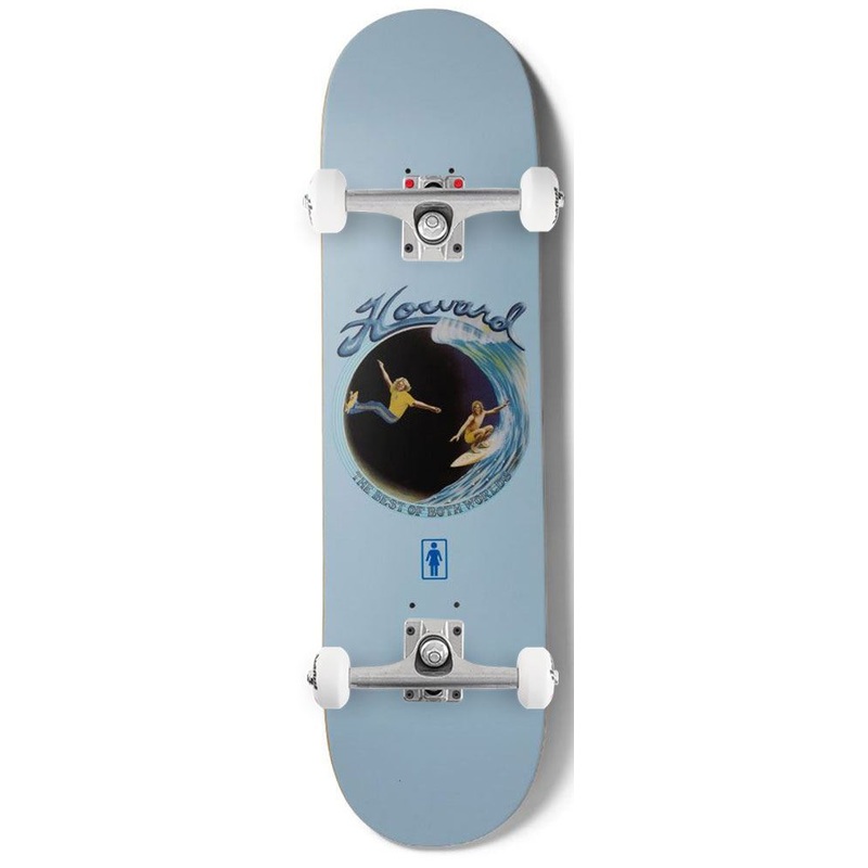 Girl Skateboard Best of Both Worlds Rick Howard x Venom Custom Complete Skateboard - 8.5"