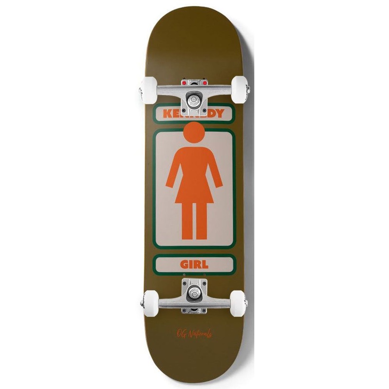 Girl Skateboard OG Naturals Cory Kennedy Twin Tip x Venom Custom Complete Skateboard - 8.25"