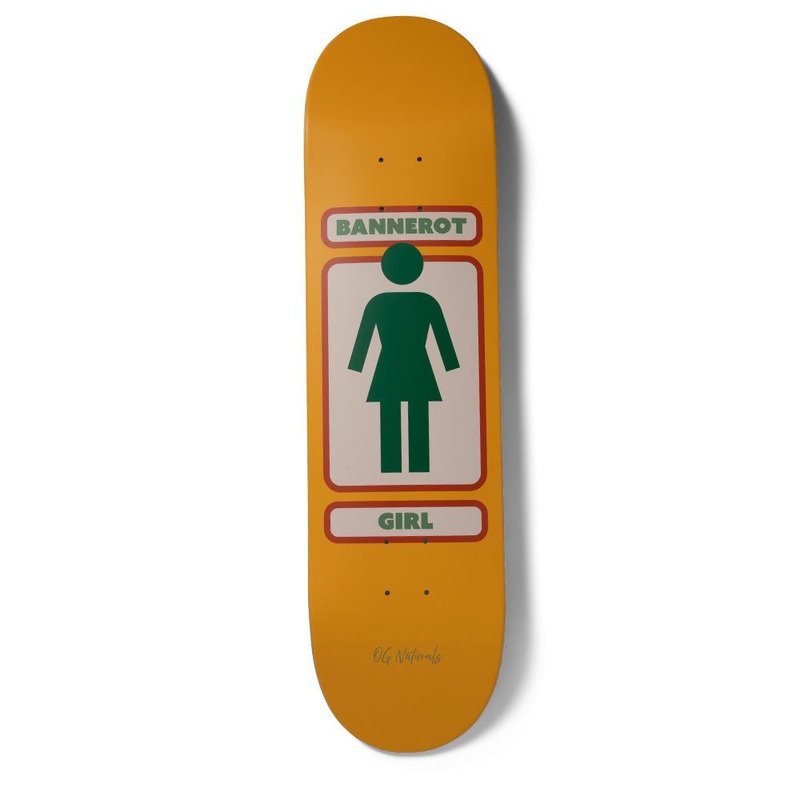 Girl Skateboard OG Naturals Simon Bannerot Skateboard Deck - 8.5"