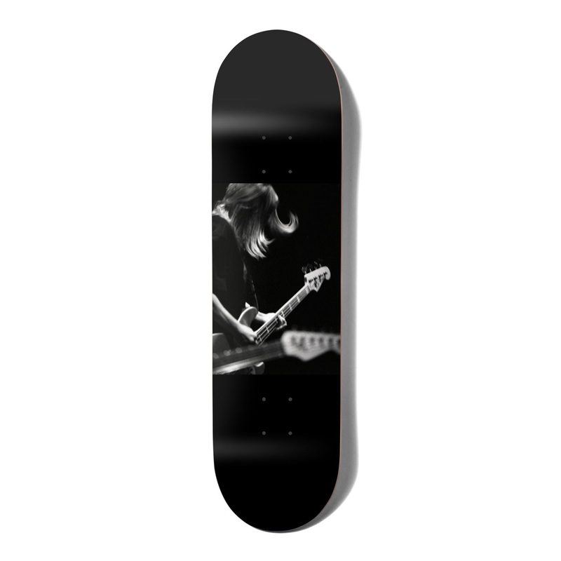 Girl Skateboard Shot by Spike Kim Gordon Skateboard Deck - 8.25"