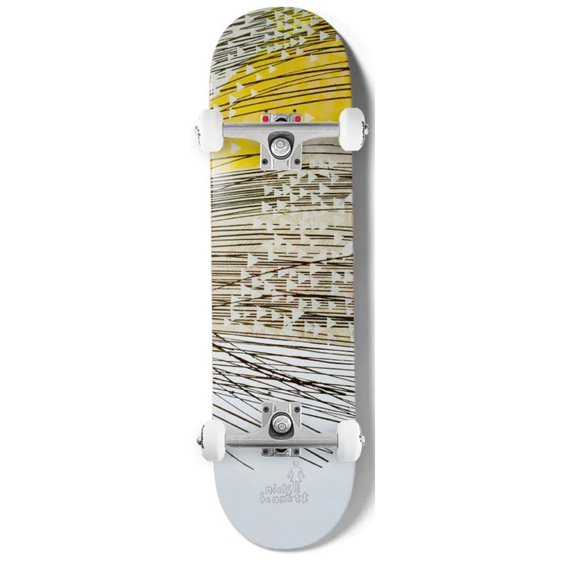 Girl Skateboard The Suzuki Method Niels Bennett x Venom Custom Complete Skateboard - 8.5"