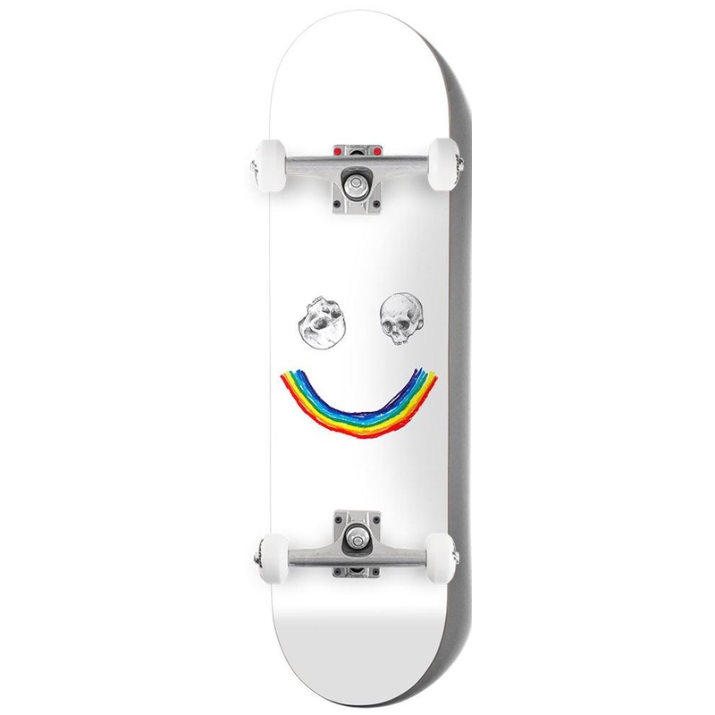 Girl Skull N Bows Breana Geering x Venom Custom Complete Skateboard - 8.5"