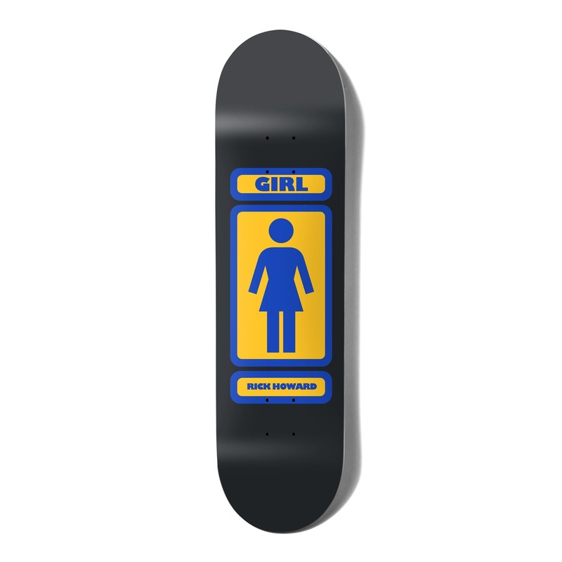Girl Til W42 Rick Howard Skateboard Deck - 8.5"