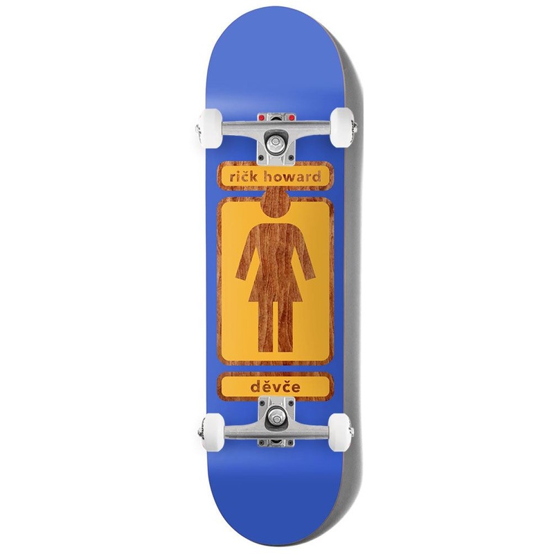 Girl Til W43D2 Rick Howard x Venom Custom Complete Skateboard - 8.125"