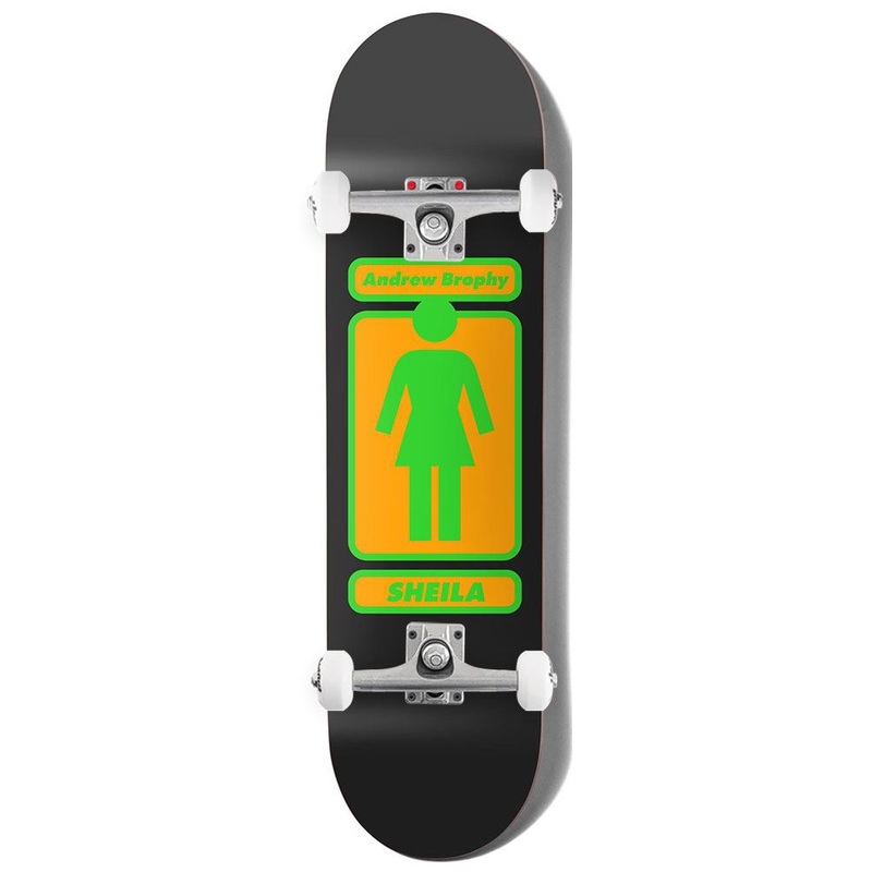 Girl Til W44D1 Andrew Brophy x Venom Custom Complete Skateboard - 8.56"