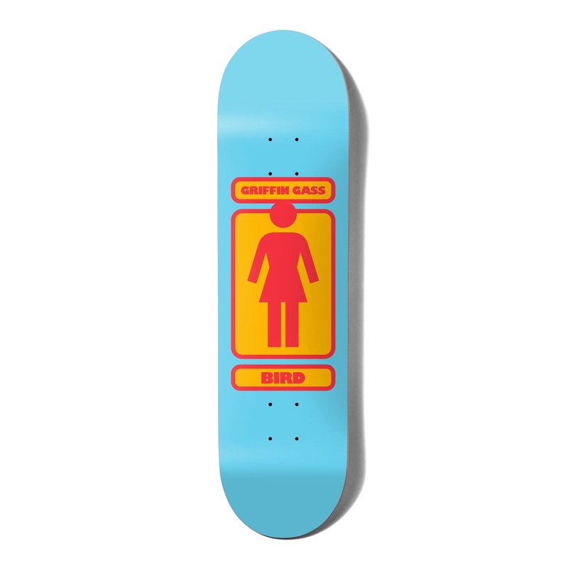 Girl Til W44D1 Griffin Gass Skateboard Deck - 8.5"