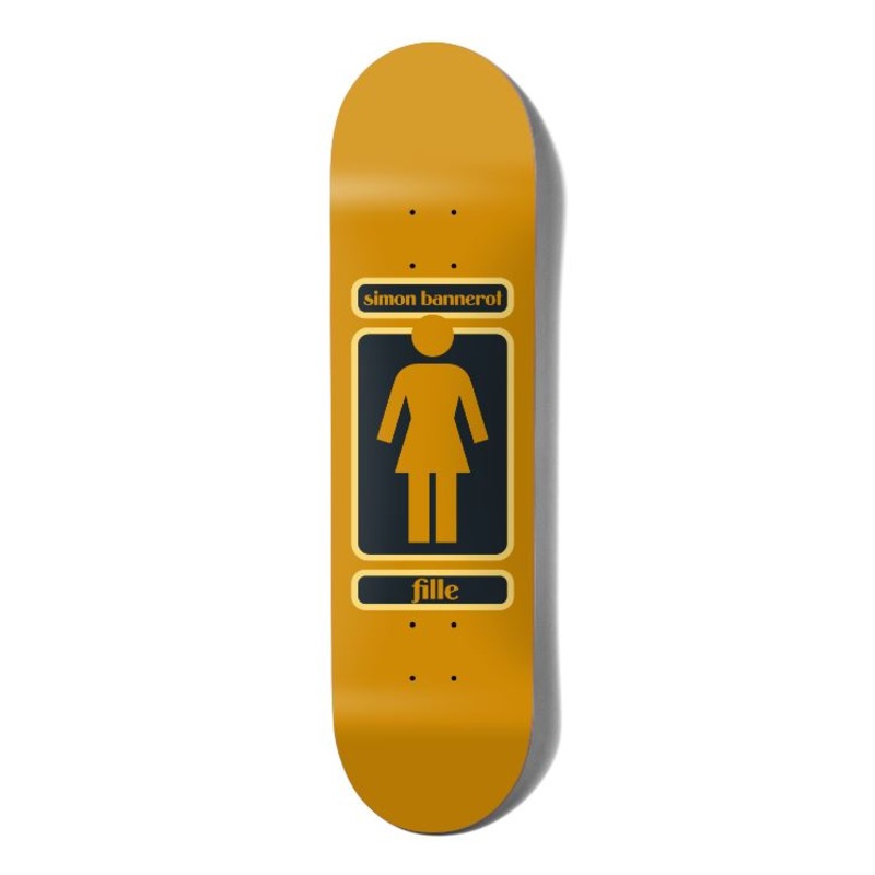 Girl Til W44D3 Simon Bannerot Skateboard Deck - 8.5"