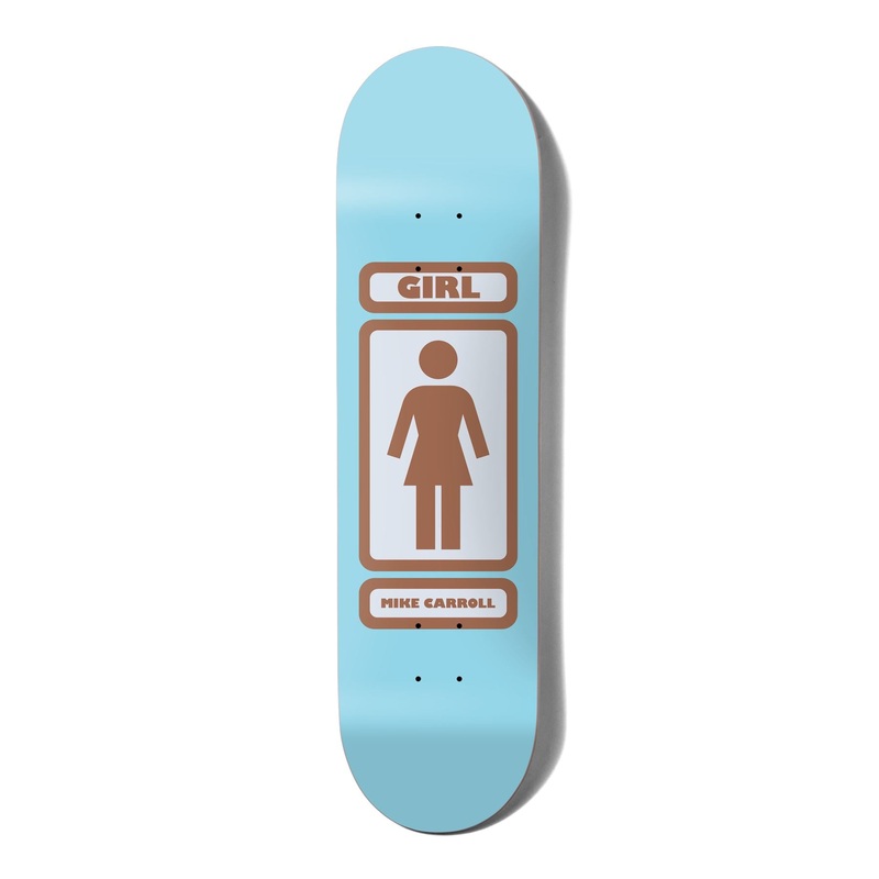 Girl Til W45D1 Mike Carroll Skateboard Deck - 8.375"