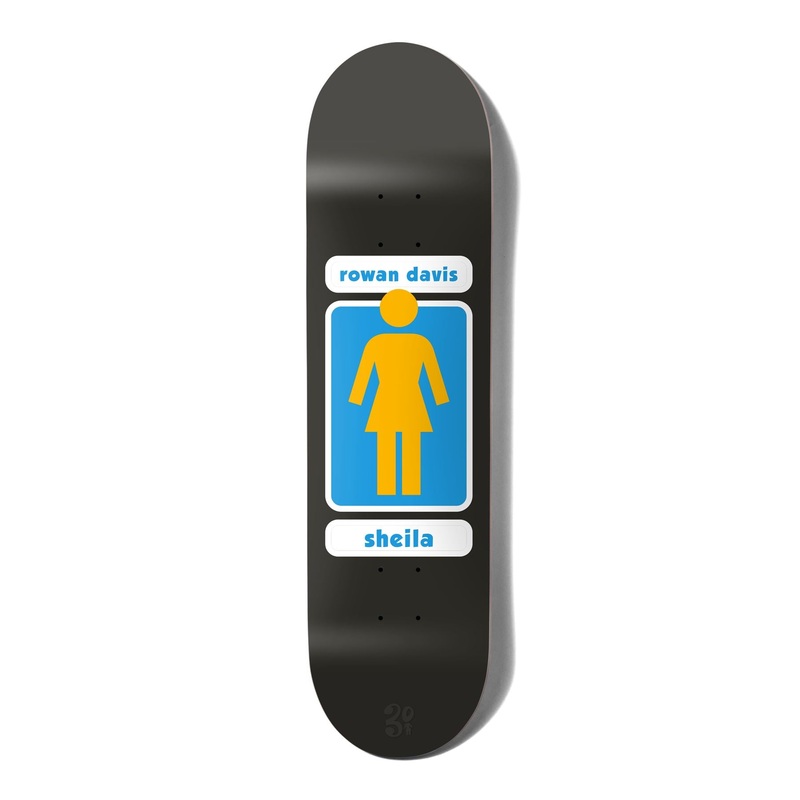 Girl Til W46D2 Rowan Davis Skateboard Deck - 8.0"
