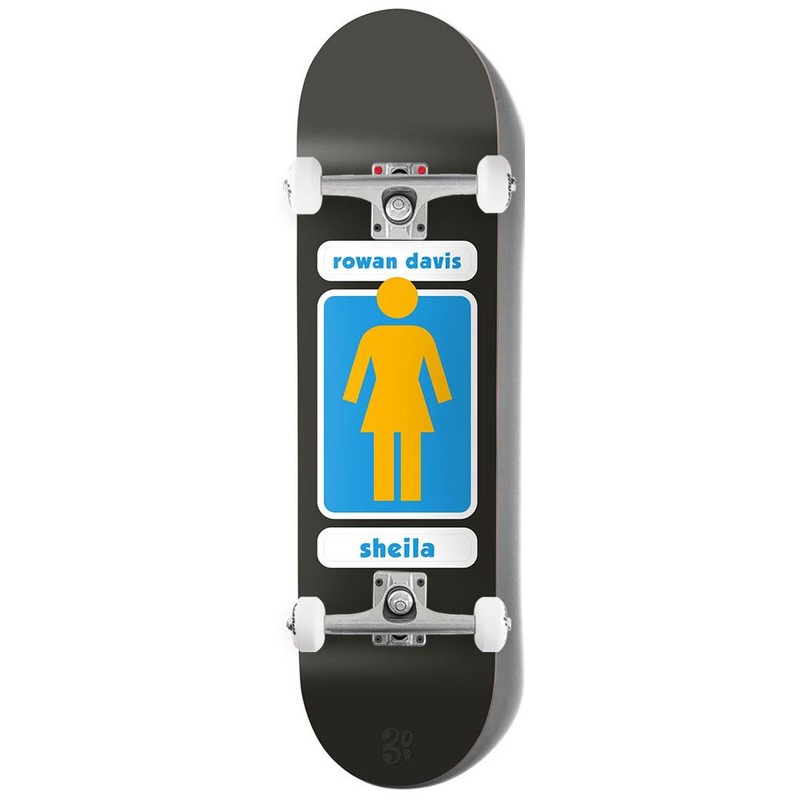 Girl Til W46D2 Rowan Davis x Venom Custom Complete Skateboard - 8.0"