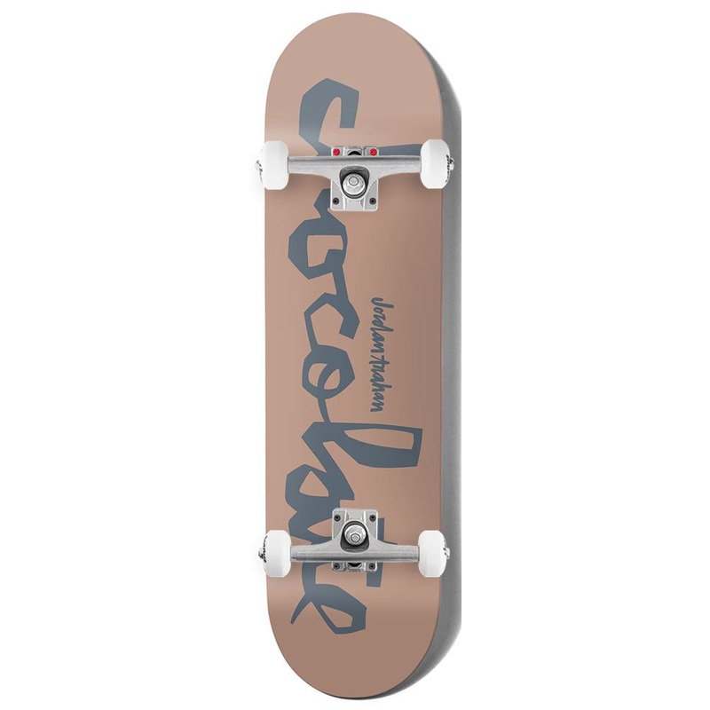 Chocolate OG Chunk W42 Jordan Trahan x Venom Custom Complete Skateboard - 8.25"