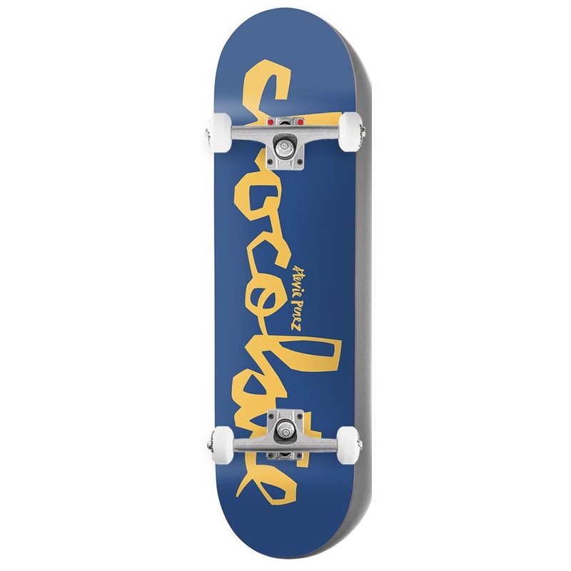 Chocolate OG Chunk W42 Stevie Perez Pop Secret x Venom Custom Complete Skateboard - 8.0"
