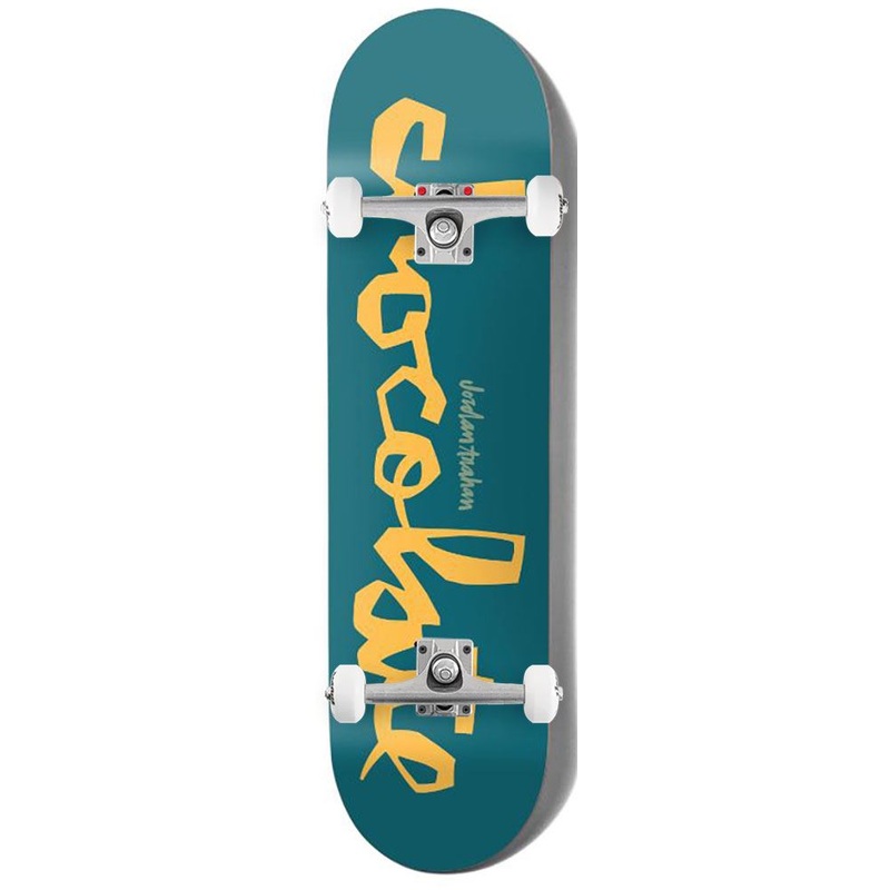 Chocolate OG Chunk W44D1 Jordan Trahan x Venom Custom Complete Skateboard - 8.25"