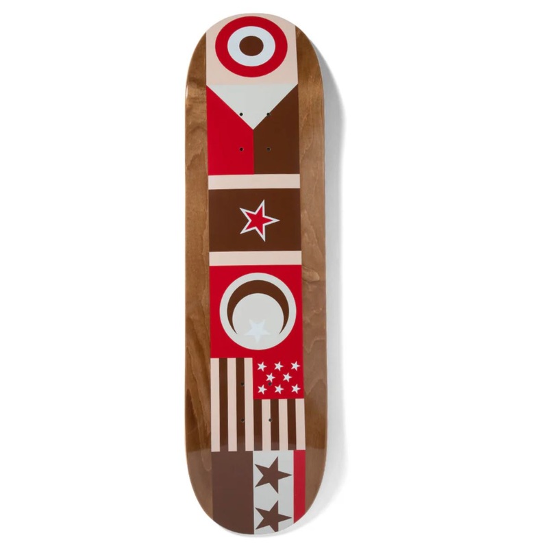 Chocolate Skateboard Flyin' the Chocolate Flags Jordan Trahan Twin Tip Skateboard Deck - 8.5"