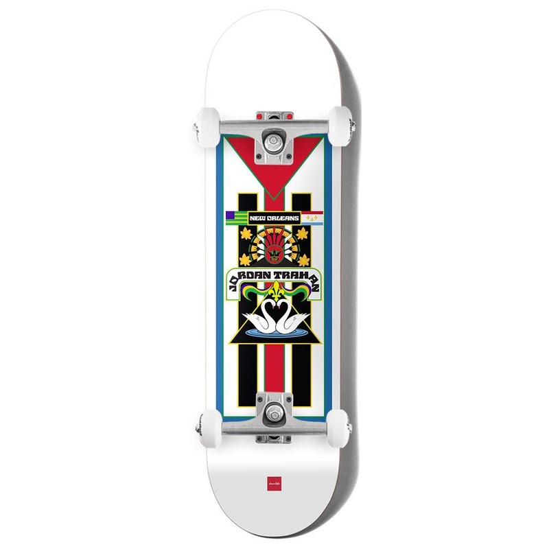 Chocolate Skateboard Trajineras Jordan Trahan Twin Tip x Venom Custom Complete Skateboard - 8.5"