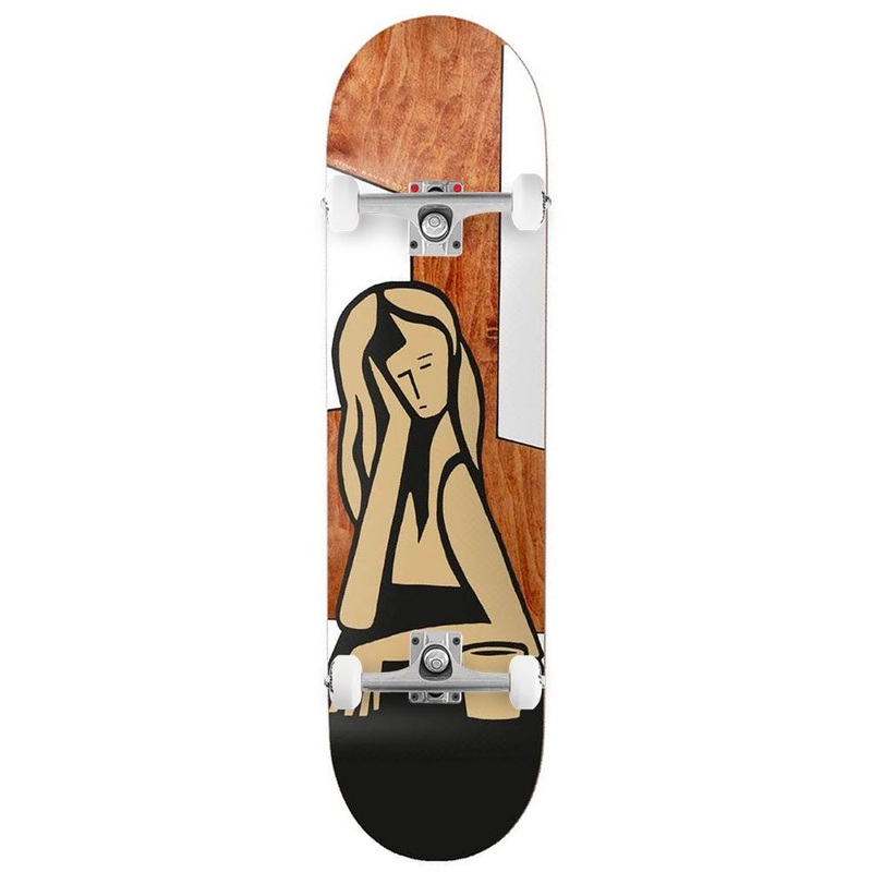 Girl Contemplation Simon Bannerot x Venom Skateboards Core Custom Complete Skateboard - 8.0"