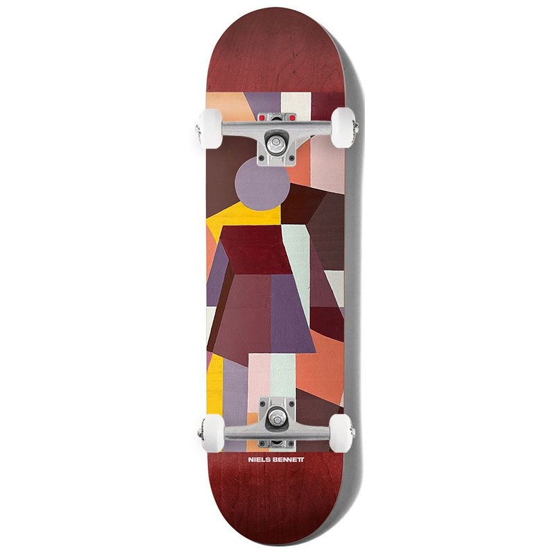 Girl Emergence Niels Bennett x Venom Custom Complete Skateboard - 8.25"