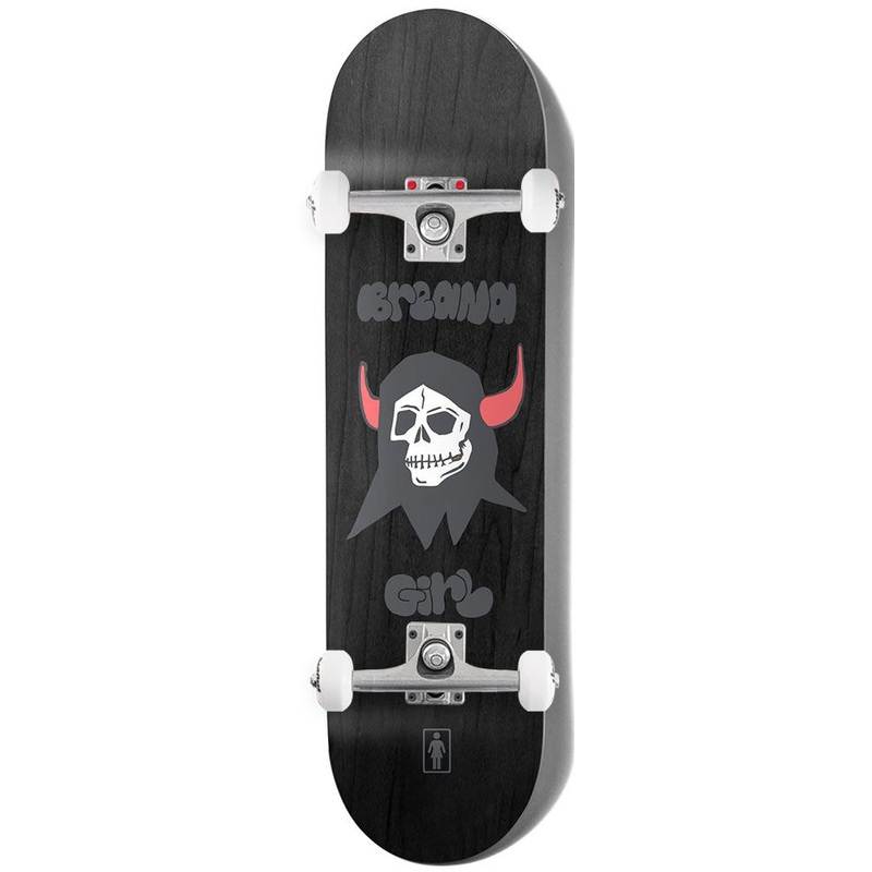 Girl Good Time Goth Breana Geering x Venom Custom Complete Skateboard - 8.0"