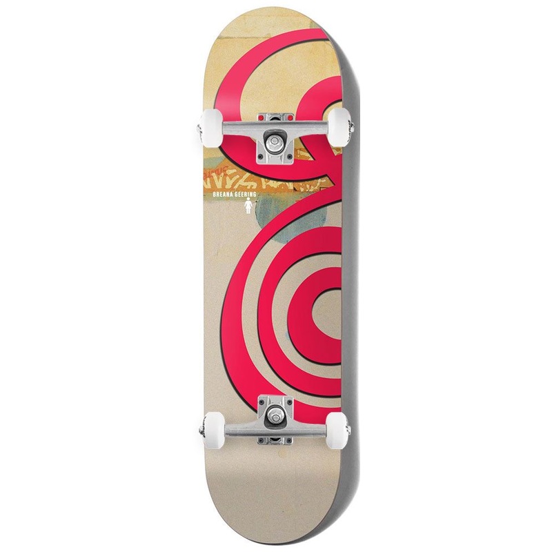Girl Jenkins Swirls Breana Geering x Venom Custom Complete Skateboard - 8.0"