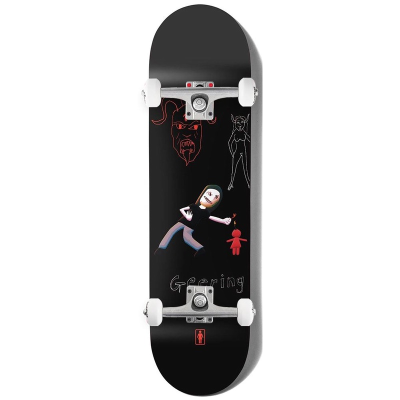 Girl Pro Model Breana Geering x Venom Custom Complete Skateboard - 8.0"