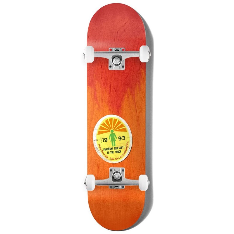 Girl Ripened Niels Bennett x Venom Custom Complete Skateboard - 8.25"