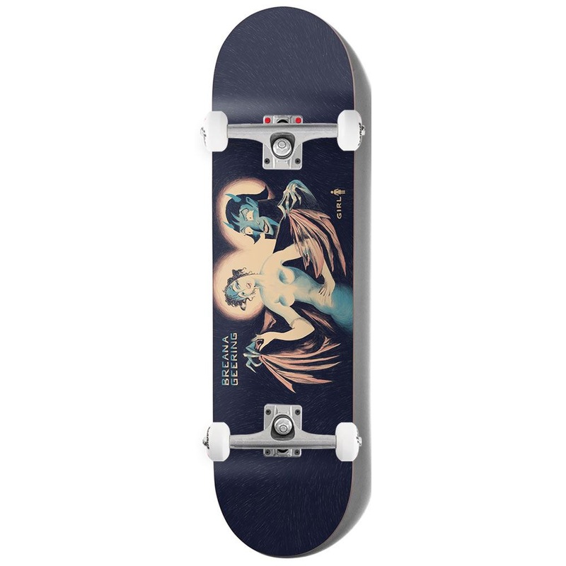 Girl Seductress Breana Geering x Venom Custom Complete Skateboard - 8.5"