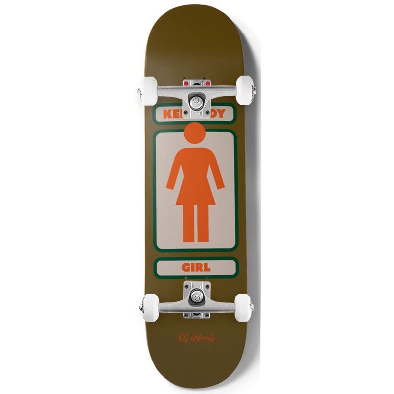 Girl Skateboard OG Naturals Cory Kennedy x Venom Custom Complete Skateboard - 8.5"