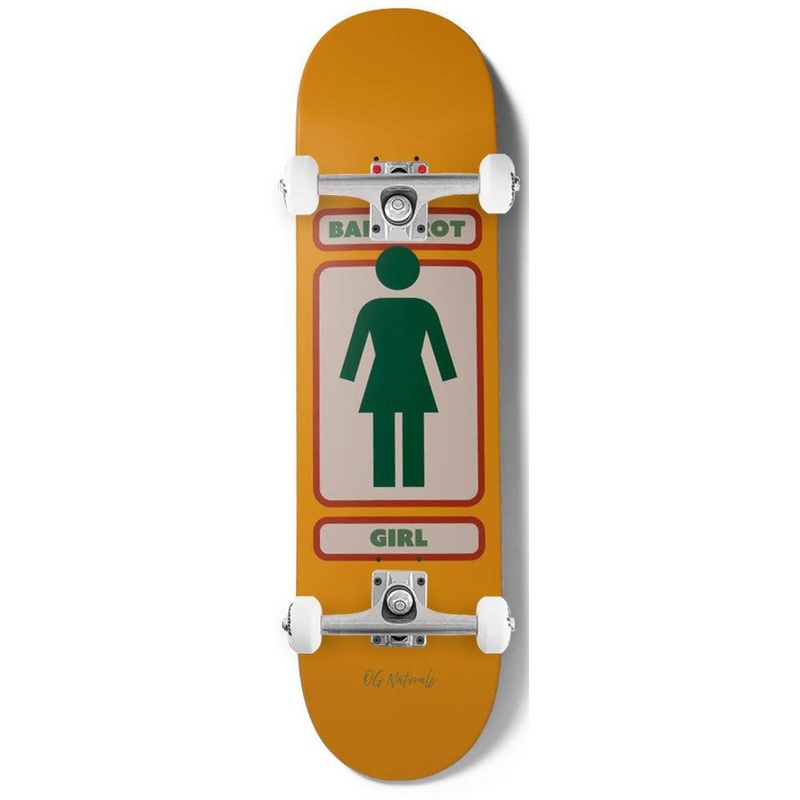 Girl Skateboard OG Naturals Simon Bannerot x Venom Custom Complete Skateboard - 8.5"